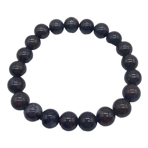 Bloodstone Bracelet 8 mm. Bloodstone Bracelet 8 mm.