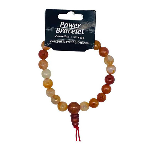 Carnelian Power Bracelet For Success Carnelian Power Bracelet For Success