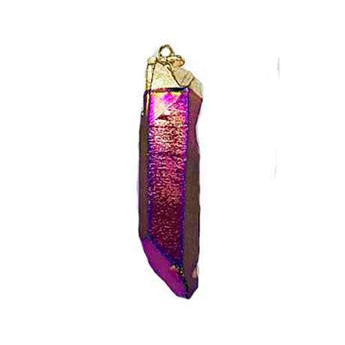 Rainbow Quartz Pendant (Set Of 3) 2"