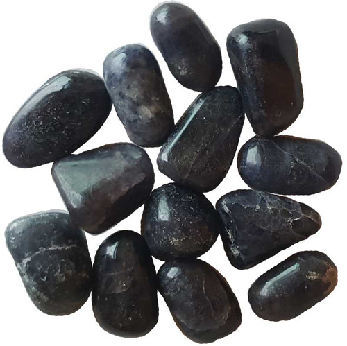 Iolite Tumbled 1/4 lb. Iolite Tumbled 1/4 lb.
