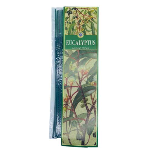 Eucalyptus Incense Sticks Pure Vibrations 20 pack