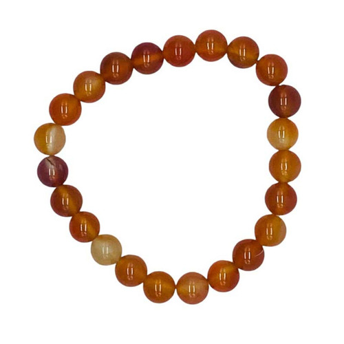 Carnelian Bracelet 8 mm Carnelian Bracelet 8 mm
