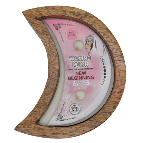 Waxing Moon New Beginning Candle 12 Hr.