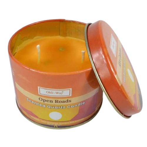 Abre Caminos (Open Roads) Quartz Tin Candle