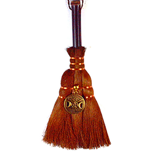 Celtic Triple Goddess Broom 9 1/2" Celtic Triple Goddess Broom 9 1/2"