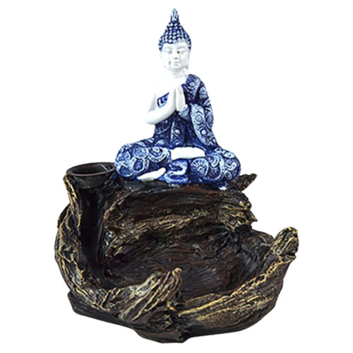 Blue Buddha Backflow Incense Burner