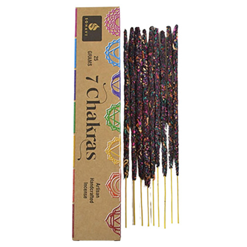 7 Chakra Incense Stick Sonavi 25 gm