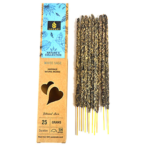 White Sage Incense Stick Sonavi 25 gm