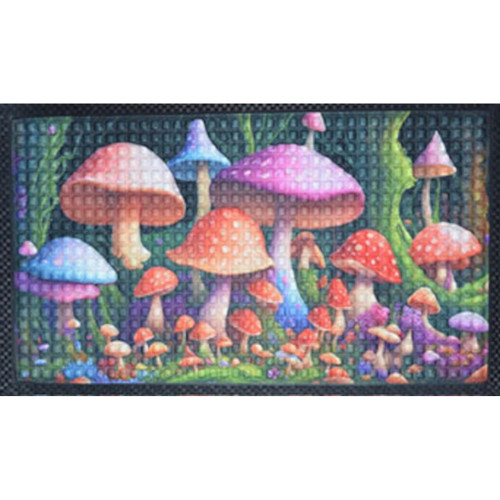 Mushroom Door Mat Mushroom Door Mat