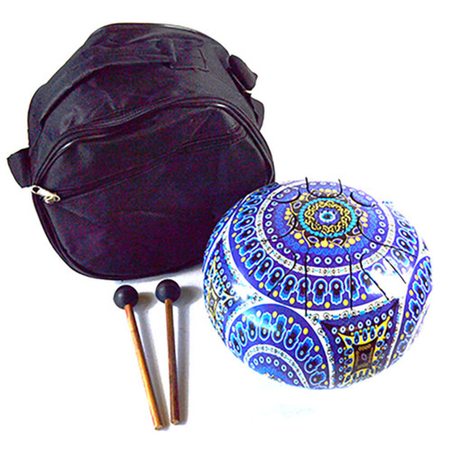 Happy Drum Fatima Hand/Evil Eye 8" Happy Drum Fatima Hand/Evil Eye 8"