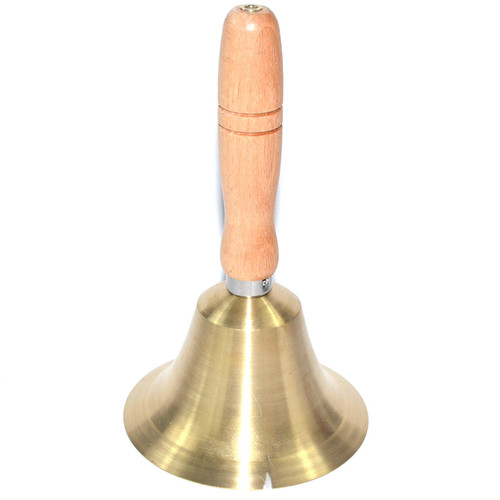 Brass Hand Bell 4 1/4" X 7 1/2"