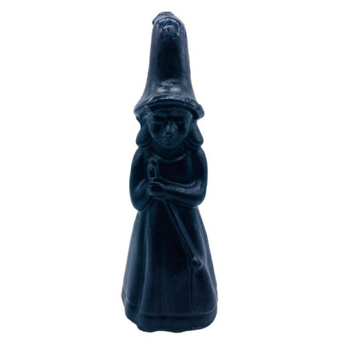 Black Witch Candle 8"