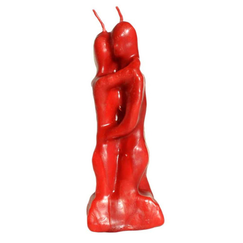 Lovers Red Candle 5 1/2"