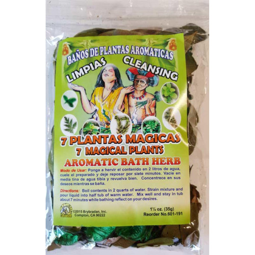 7 Magical Plants Aromatic Bath Herb 1 1/4 oz