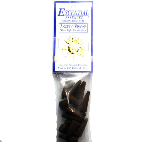 Angelic Vision Escential Essences Incense Cones 16/Pk