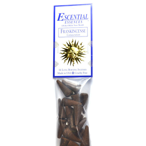 Frankincense Escential Essences Incense Cones 16/Pk