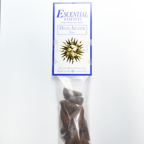 Ocean Atlantis Escential Essences Incense Cones 16/Pk