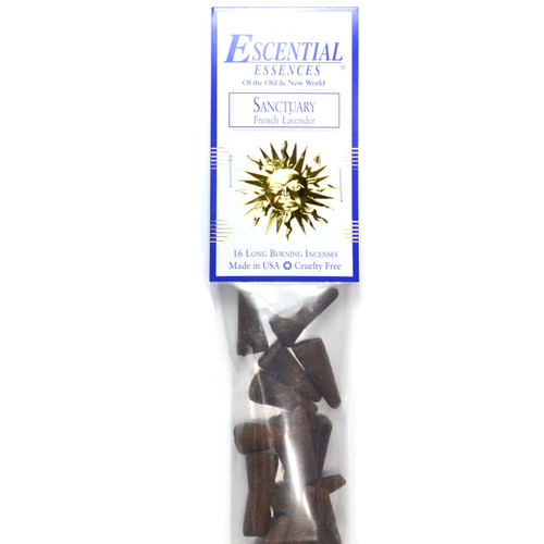 Sanctuary Escential Essences Incense Cones 16/Pk