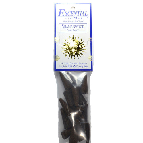 Shamanwood Escential Essences Incense Cones 16/Pk