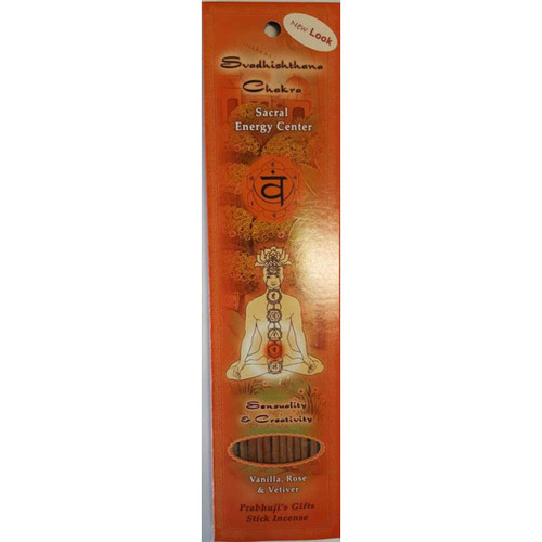 Svadhisthana Sacral Chakra Incense Sticks