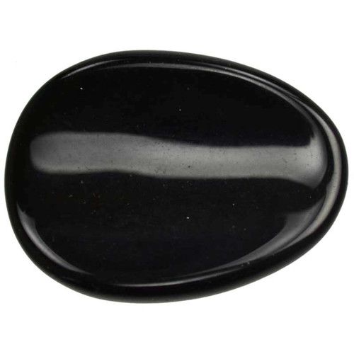 Black Obsidian Worry Stone
