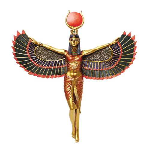 Open Wings Isis Statue