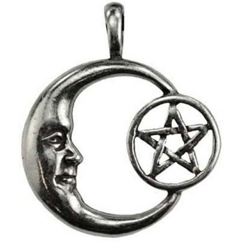 Pentacle Moon Amulet