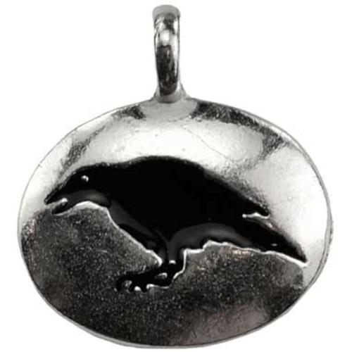 Raven totem Amulet