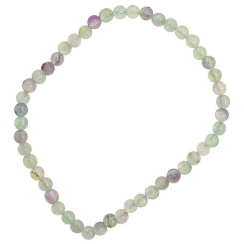 Fluorite Stretch Bracelet 4mm Fluorite Stretch Bracelet 4mm