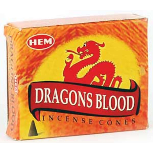 Dragon's Blood HEM Incense Cones 10 pack