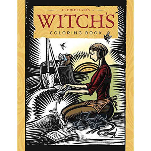 Witch's Coloring Book by Llewellyn