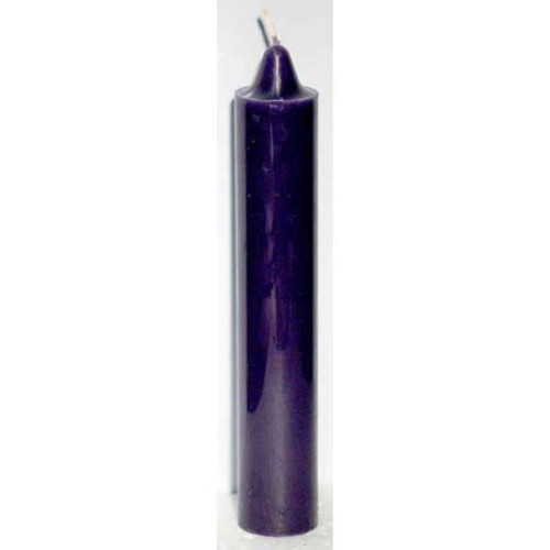 Purple Pillar Candle 9"