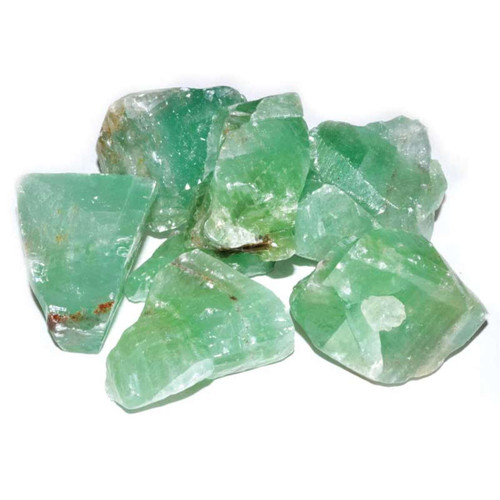 Green Calcite Natural Gemstones 1 lb. Green Calcite Natural Gemstones 1 lb.