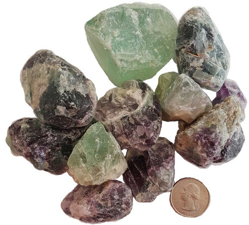 Fluorite Natural Gemstones 1/4 lb. Fluorite Natural Gemstones 1/4 lb.