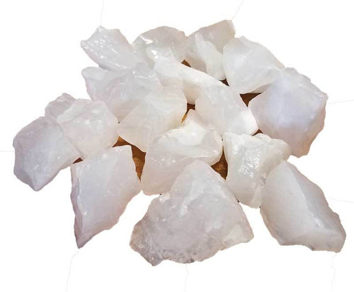 Pink Calcite Natural Stones 1/4 lb. Pink Calcite Natural Stones 1/4 lb.