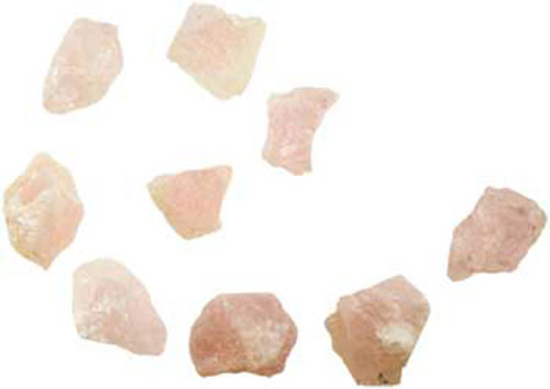 Rose Quartz Natural Gemstones 1/4 lb. Rose Quartz Natural Gemstones 1/4 lb.