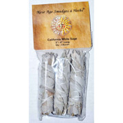 White Sage Smudge Stick 3pk 3"