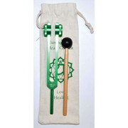 Heart Chakra Tuning Fork (green) 8 1/2"