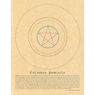 Pentale Talisman Pentacle Poster - The Ancient Sage Metaphysical Store