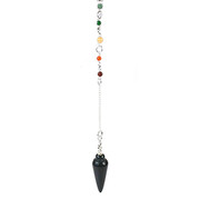 Bloodstone 7 Chakra Pendulum