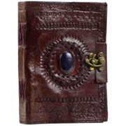 Stone Eye Leather Journal w/ Latch