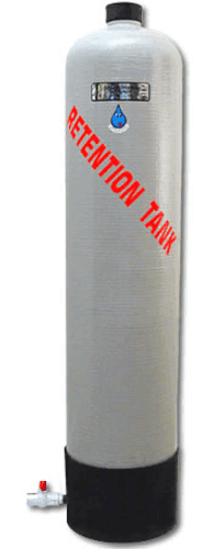 Water Softener Retention Tank with Mixer