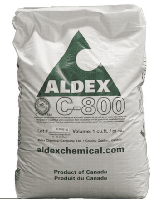 Aldex C-800 8% resin