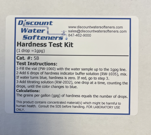 Hardness 5B Test Kit