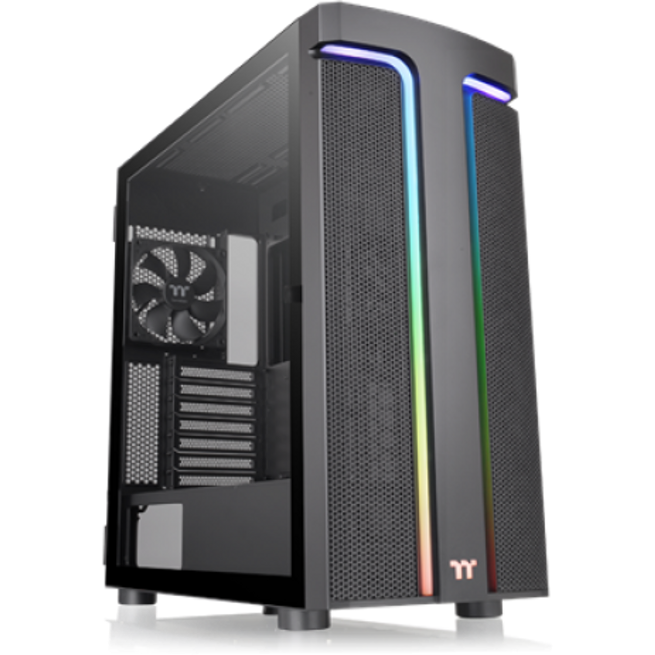 Thermaltake H590 ARGB Tempered Glass Mid Tower E-ATX Case Black Edition