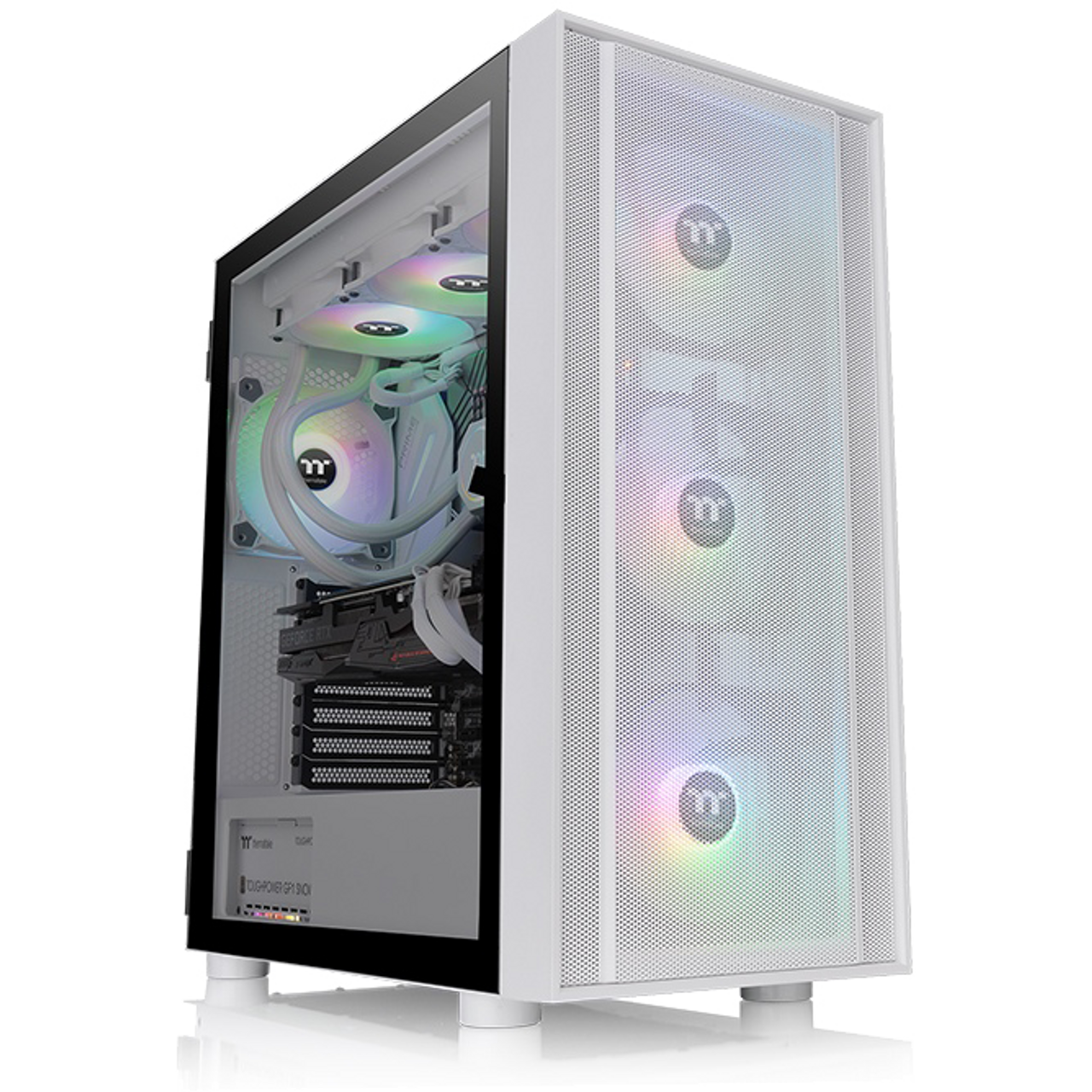 Thermaltake-H570-Mesh-ARGB-Tempered-Glass-Mid-Tower-E-ATX-Case-Snow-Edition