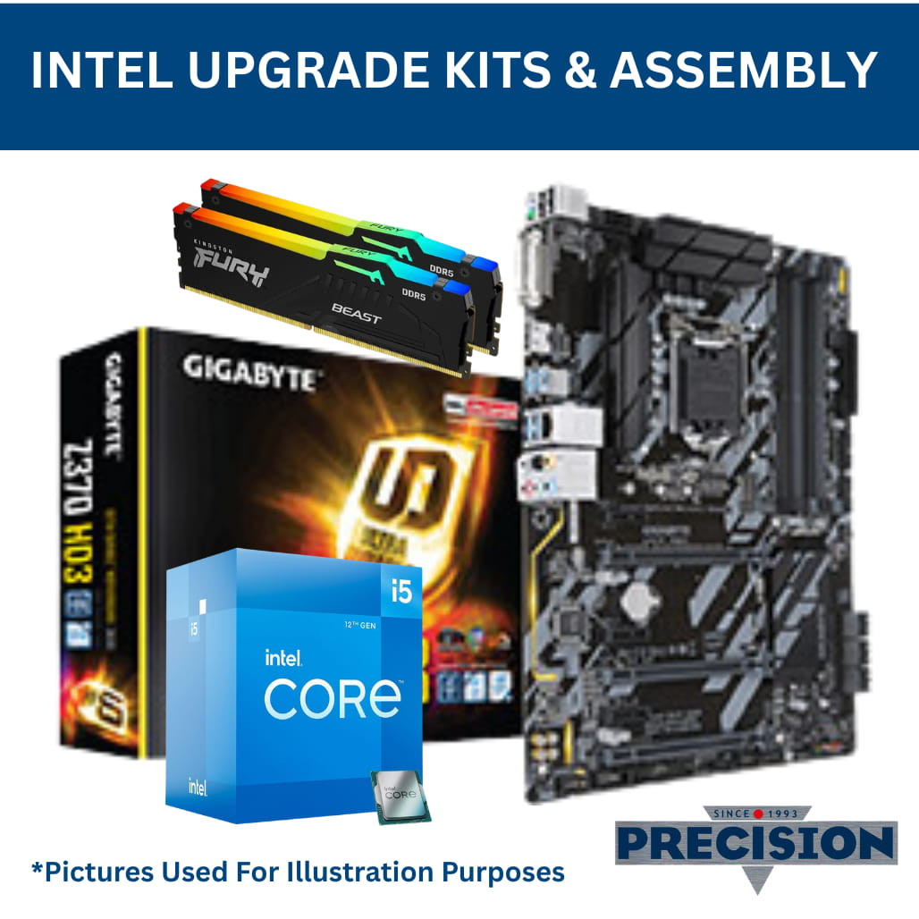 Upgrade Kit | Intel® i5-12400F, Motherboard, 16GB RAM | 3 Year Warranty | Supplied & Installed