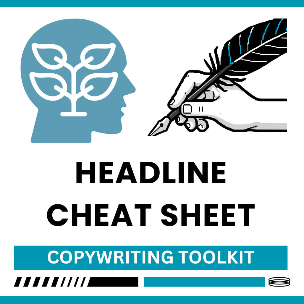 AI-Powered Headlines | Write Click-Worthy Titles Fast | Format: 3-Page PDF Download | Copywriting Toolkit Series