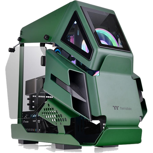 Thermaltake-AH-T200-Tempered-Glass-Micro-Case-Racing-Green-Edition