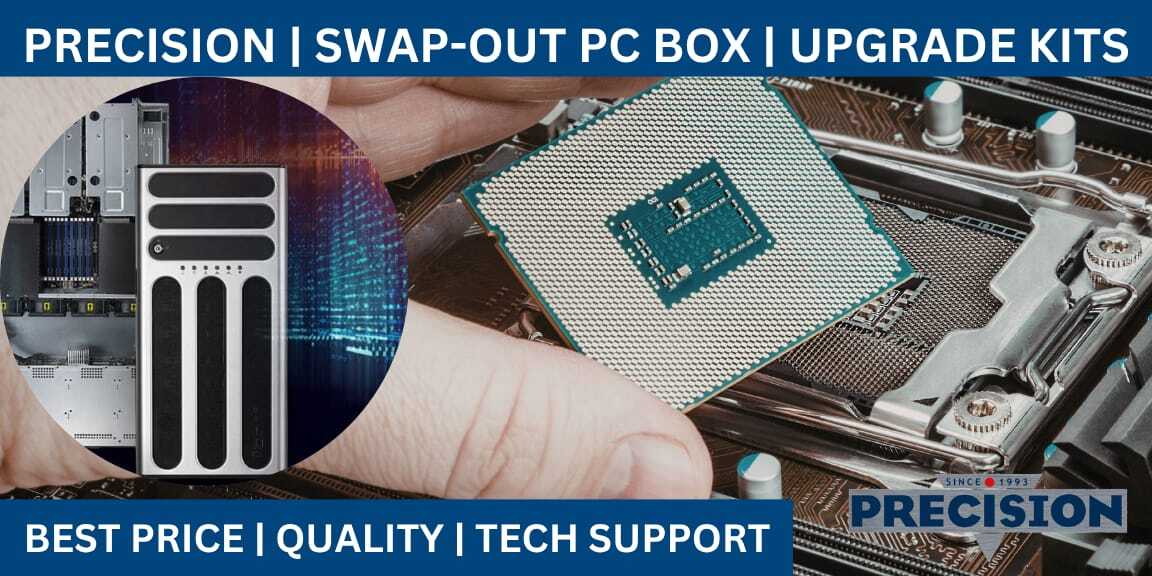 A smarter PC upgrade that reuses working parts and cuts costs Swap Out Box Brisbane PC upgrade by Precision Computers